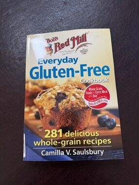 Bob's Red Mill Everyday Gluten-Free Cookbook - Yellow/Blue Cover